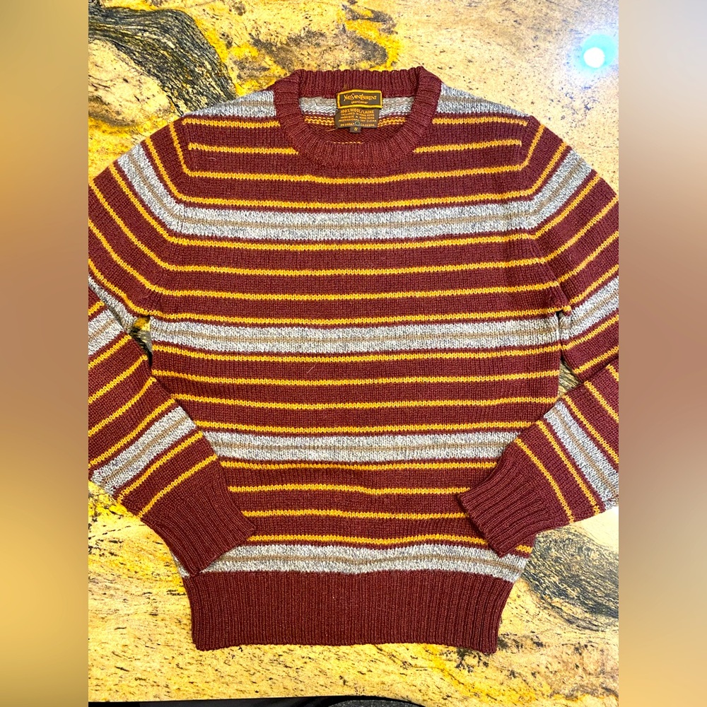 Vintage Yves Saint Laurent Men’s Wool Sweater